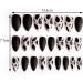 24 Pcs Halloween Nails Press on Nails for Women Artificial Fake Nail Tips Trim Easily Stylish Design Pattern Nail Tips for Halloween Party Christmas #1 - Buy Online on GoSupps.com