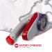 Buy Large Battery Operated Portable Lint Remover - Fabric Shaver with Comfort Handle Grey | Best for Clothes & Upholstery - Buy Online on GoSupps.com