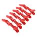 Buy 6 Pieces Crocodile Hair Clips - Anti-Slip Hairdresser Cutting Clamps for Salon Styling (Red Yellow Black) | Premium Hair Sectioning Tools - Buy Online on GoSupps.com