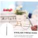 Lurrose 2-Pack Schnapps Glasses Repair Accessories - Threaded Hooks for Semi-Frame Glasses - Copper Alloy Tool for Eyewear (12.6x0.8cm) - International Shipping Available - Buy Online on GoSupps.com