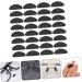 Buy Lurrose 90 Pairs Self-Adhesive Glasses Nose Pads - Glow Silicone Repair Pads for Sunglasses & Glasses - Black - 1.9x0.1cm - International Shipping Available - Buy Online on GoSupps.com