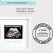 BabySquad Trimester Photo Frame 16.5 x 6.5 Inches - Extra Large Size with Matte Insert, Sawtooth Hanger, Kickstand Stand - Ideal for Ultrasound and Sonogram Progression Photos - Buy Online on GoSupps.com
