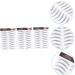 Outanaya 6 Sheets Tint for Eyebrows Black Makeup Brow Sticker False Eyebrows for Men Black Sticker - Buy Online on GoSupps.com