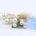 inSowni 54 Pieces Gold U-shaped Pearl Wedding Hair Pins Bridal Bobby Hair Pins Prom Formal Party Headpieces for Brides Briedesmaids Women Girls - Buy Online on GoSupps.com