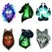 Wyuen 24 Sheets Wolf Temporary Tattoo Sticker - Waterproof Animal Body Art for Women Men - Hand Fake Sticker - W24-01 - Buy Online on GoSupps.com