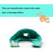 OHCOZZY Cat Muzzle - Breathable Mesh Muzzle for Cats | Prevent Biting & Chewing | Size L Green - Buy Online on GoSupps.com