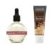 Cuccio Vanilla Bean & Sugar Hydration Essentials Kit- 75ml Cuticle Oil & 4oz Butter Tube Grey