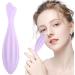 Silicone Face Roller - Portable Washable Facial Massager for Women | Gua Sha Skin Care Tool (Purple - Buy Online on GoSupps.com
