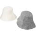 2 Pack Sauna Hats - Water Absorbent Felt Vaporarium Head Protection for Men & Women | White & Gray - Buy Online on GoSupps.com