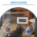 Frcolor 5-in-1 Reptile Hygrometer & Aquarium Thermometer - Accurate Terrarium Temp & Humidity Monitor with Suction Cup - Buy Online on GoSupps.com