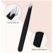 3-Piece Stainless Steel Eyebrow Tweezers Set for Precision Hair Removal - Slant & Pointed Tips - Ideal for Facial Hair, Splinter and Ingrown Hair Removal (Black) - Buy Online on GoSupps.com