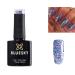 Bluesky GEL NAIL POLISH SILVER GLITTER Blue Purple Multi Glitter CHRISTMAS Sparkle JUST DANCE SP11 UV LED Soak Off 10ml