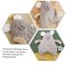 Garneck Comfort Towel Pacifier - Plush Ceiling Chewing Toys for Girls | 2-Pack Imported Doll Accessories - Buy Online on GoSupps.com