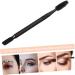 minkissy 1pc Eyelash Brush Eyebrow Brush for Women Makeup Brush for Eyebrow Professional Eyebrow Brush Beauty Brush for Eyebrow Mascara Brush Make up Wooden Eye Shadow Brush M Black - Buy Online on GoSupps.com