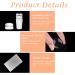 3-Piece Nail Art Stamper Kit - Clear Silicone Nail Stamp Set for French Manicure & Designs - Buy Online on GoSupps.com