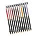 Angoily 24 Pcs Lip Liner Eyeliner Eyebrow Pen Eye Makeup Accessory Matte Eyebrow Pencil Lasting Gel 1 count (Pack of 1) Assorted Colorx2pcs