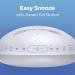 REACHER LIGHTWAKE: 3 Alarm Tones 20 Natural Sleep Sounds Dimmable 7-Color Night Light for Kids & Adults - Perfect Bedroom Companion - Buy Online on GoSupps.com