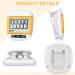 LCD Clip-on Pedometer - Multifunction Step Counter for Seniors, Men, Women & Kids | Walking Distance Tracker for Outdoor Sports & Running - Buy Online on GoSupps.com