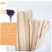 Minkissy 400 STK Waxed Wooden Rods - Hair Removal Spatula & Make-Up Applicator | Premium Wax Accessories for Face & Body - Buy Online on GoSupps.com