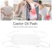 Organic Cotton Castor Oil Pack - Reusable & Washable with Adjustable Band for International Shipping - Buy Online on GoSupps.com