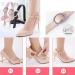 Non-Slip Transparent Shoe Straps for Girls | Stretchy Leather High Heel Accessory - Buy Online on GoSupps.com