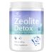 All-in-One Zeolite Detox | Clinoptilolite Zeolite Powder Supplement with Probiotics & Prebiotics | Gut, Energy & Immune | High Absorption, Micronized & Activated Vegan, 100 Servings 10.58 Ounce (Pack of 1)