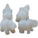 Opalite Crystal Elephant Sculpture - Healing Reiki Pocket Gemstone Figurine 1.5 Inch - Buy Online on GoSupps.com