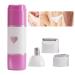 Rasoirs lectriques pour Femmes - Tondeuses Personnelles Portables avec 3 T tes de Fixation | pilateur Bikini Pour Femmes pour Cheveux Visage Bikini Corps Peau Jambes Beaut Voyage Filles