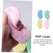 Healeved 4pcs Bath Sponge Set - Portable Baby Body Scrubber & Shower Tool - Child Household Bath Accessory - Sponge Brush 13x7cm - Buy Online on GoSupps.com