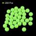 PATIKIL 200pcs 12mm Glowing Green Fishing Beads - Premium Plastic Fishing Lure Accessories for International Shipping - Buy Online on GoSupps.com