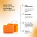 Kojie San 6 Bar Soap Set + Relumins Deep Pore Brush - Fair Skin Kojic Acid Beauty Soap, Fresh Orange Fragrance - 65g, Pack of 6 - Buy Online on GoSupps.com