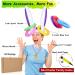 Inflatable Bunny Ears Ring Toss Game Set for Easter Party - Includes 2 Rabbit-Ear Hats, 12 Rings, Medal, and Pump - Buy Online on GoSupps.com