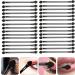 FOMIYES 60 Pcs Double Ended Eyeshadow Brush Beauty Sponges Black Eyeshadow Cosmetic Tool Highlight Suite - Buy Online on GoSupps.com