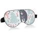 Haskirky Light Blocking Eye Mask Breathable and Adjustable Adult Men and Women Travel on Business Trips Yoga Meditation Light Smooth Comfortable Eye Mask Office Deep Sleep Goodies Fox Bear Rabbit