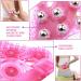 MagiDeal 6x Massage Gloves with 9 Rotating Balls - Full Body Massager for Ultimate Relaxation | International Shipping Available - Buy Online on GoSupps.com