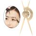 TOOYFUL Brake Caliper Professional Eyebrow Drawing Tool Removable Reusable Tag for Make Up Shaper DIY Symmetrical Tool - Gold - Buy Online on GoSupps.com