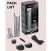 Electric Bikini Trimmer for Women - IPX7 Wet and Dry Use - Grey Purple - Buy Online on GoSupps.com
