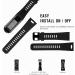 Wizvv Replacement Bands for Garmin Vivosmart HR - Black Regular, Metal Buckle Fitness Wristband - Buy Online on GoSupps.com