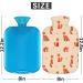 Shop Cute Fox Heat Bottle - Fluffy Cover 2L Capacity Pain Relief for Back Neck & Shoulders | Cozy Nights Essential - Buy Online on GoSupps.com