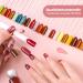 100 Transparent Nail Tips - Perfect For Nail Art & Presentation | Ideal for Design Practice - Buy Online on GoSupps.com