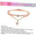 Mobestech 3pcs Moon Bracelet Star Cuff Bracelet Rose Gold Bracelet Women Bracelets Crystal Pendants Star Hand Jewelry Crystal Bracelets Sun Retro Chain Bracelet Gem Miss Silver Bracelet Rose Goldx3pcs 19.5*1.2cmx3pcs - Buy Online on GoSupps.com