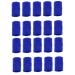 FRCOLOR 60 Pcs Joint Finger Guard Volleyball Finger Protector Volleyball Protector Sleeve Sports Volleyball Finger Sleeves Volleyball Thumb Sleeve Sports Finger Sleeve 4.5x2cmx3pcs Bluex3pcs
