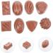 TEHAUX 8pcs Simulation Chocolate Realistic Chocolate Model Chocolate Block Model Fake Cookies Realistic Fake Chocolate Simulated Chocolate Decor Desktop Decor 3D Gummies PVC Multifunction Coffee 3.9X2.8cm - Buy Online on GoSupps.com