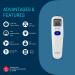 Omron MC-720 Non-Contact Forehead Thermometer - Accurate and Easy-to-Use - Buy Online on GoSupps.com