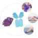 2 Sets Hand and Foot Care Set Feet Care Socks Foot Spa Socks Dry Hand Care Gloves Womens Socks Spa Mittens Heel Socks Hand Skin Vegetable Gel Skin Care Miss Cotton Socks - Buy Online on GoSupps.com
