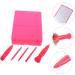 FRCOLOR 1 Set Makeup Brush Set Makeup Mirror Portable Makeup Brush Mini Makeup Brush Portable Cosmetic Brush Makeup Brush for Women Foundation Brush Boxed Artificial Fiber Miss 9.50X3.00X2.00CM Rosy - Buy Online on GoSupps.com