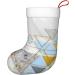 Buy FFEX Christmas Socks with Peacock Feathers - Velvet & Abstract Geometric Patterns | International Shipping - Buy Online on GoSupps.com