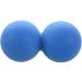 Pyugxab Tpe Ball Gym Fitness Ball Therapy Relax Exercise Portable Massage Ball Stress Relief Improve Blood Circulation Blue