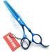 6.0 inch hair scissors set hair cutting scissors & thinning scissors with razor&comb in 1 set (Blue) - Buy Online on GoSupps.com