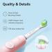 uSmile Kids Electric Toothbrush | Rechargeable Type-C | Soft Bristles | Dinosaur Pattern | 2-Minute Timer | Easy-Grip Silicone Handle | 6 Months Battery Life | Ages 3+ | Green - Buy Online on GoSupps.com